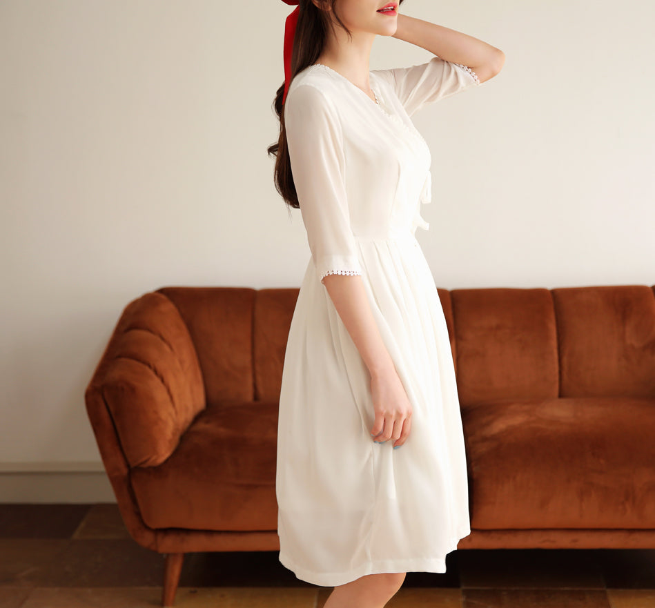 Women's Modern Hanbok: Classic One-Piece Cheolrik Dress