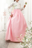Custom Women's Bridal Hanbok: Everlasting Spring