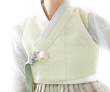 Custom Women's Bridal Hanbok: Spring Meadow-The Korean In Me