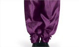 Men's Korean Hanbok: Silver Top Purple Pants-The Korean In Me