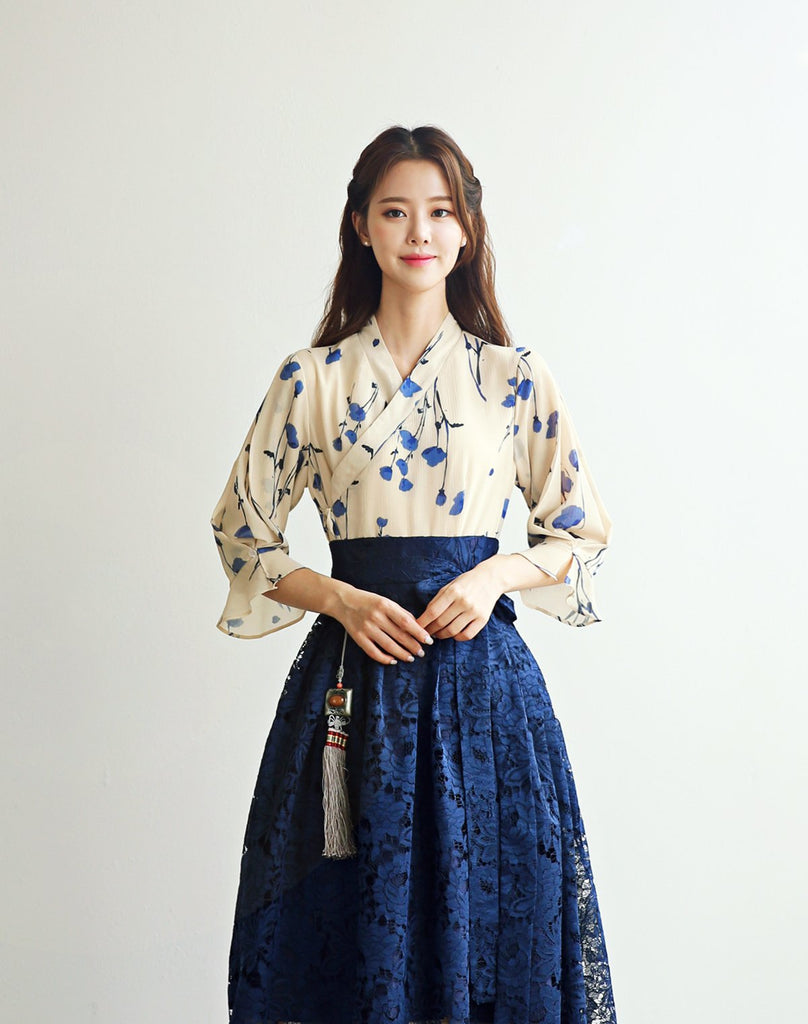 Women's Modern Hanbok: Royal Chic Dress-The Korean In Me