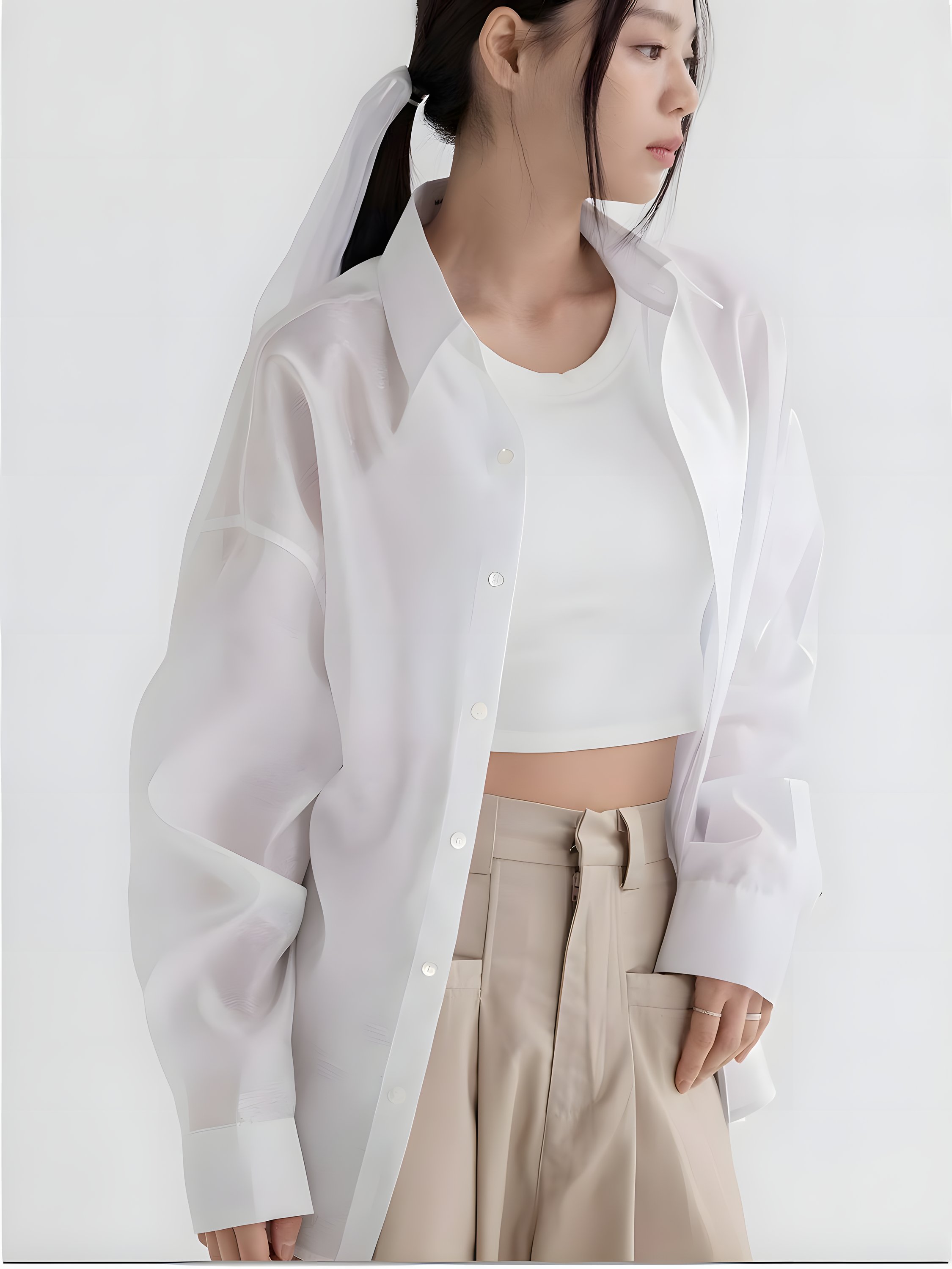 The Sipjangsaeng Shirt (White)