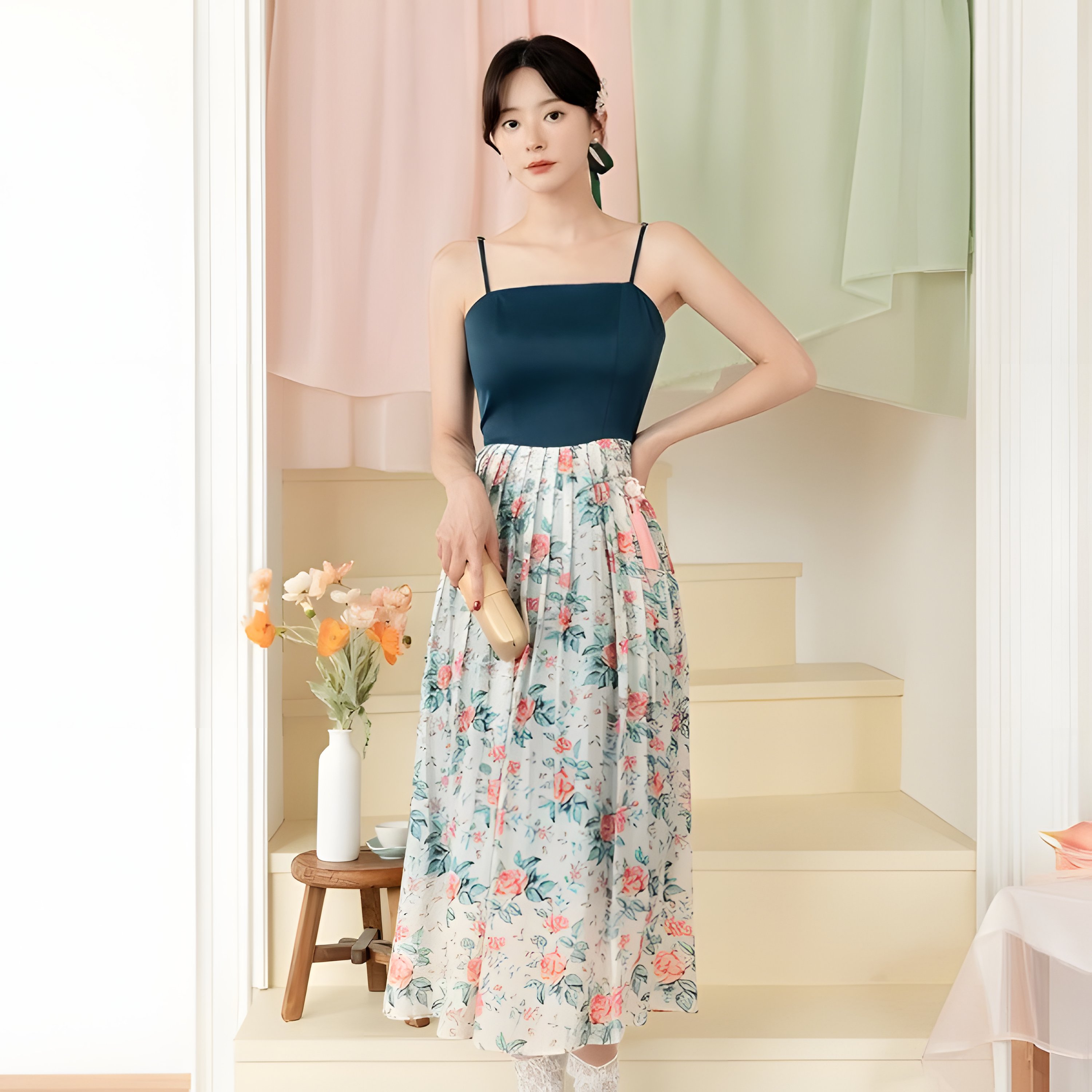 The Hwawol Rose Garden Dress