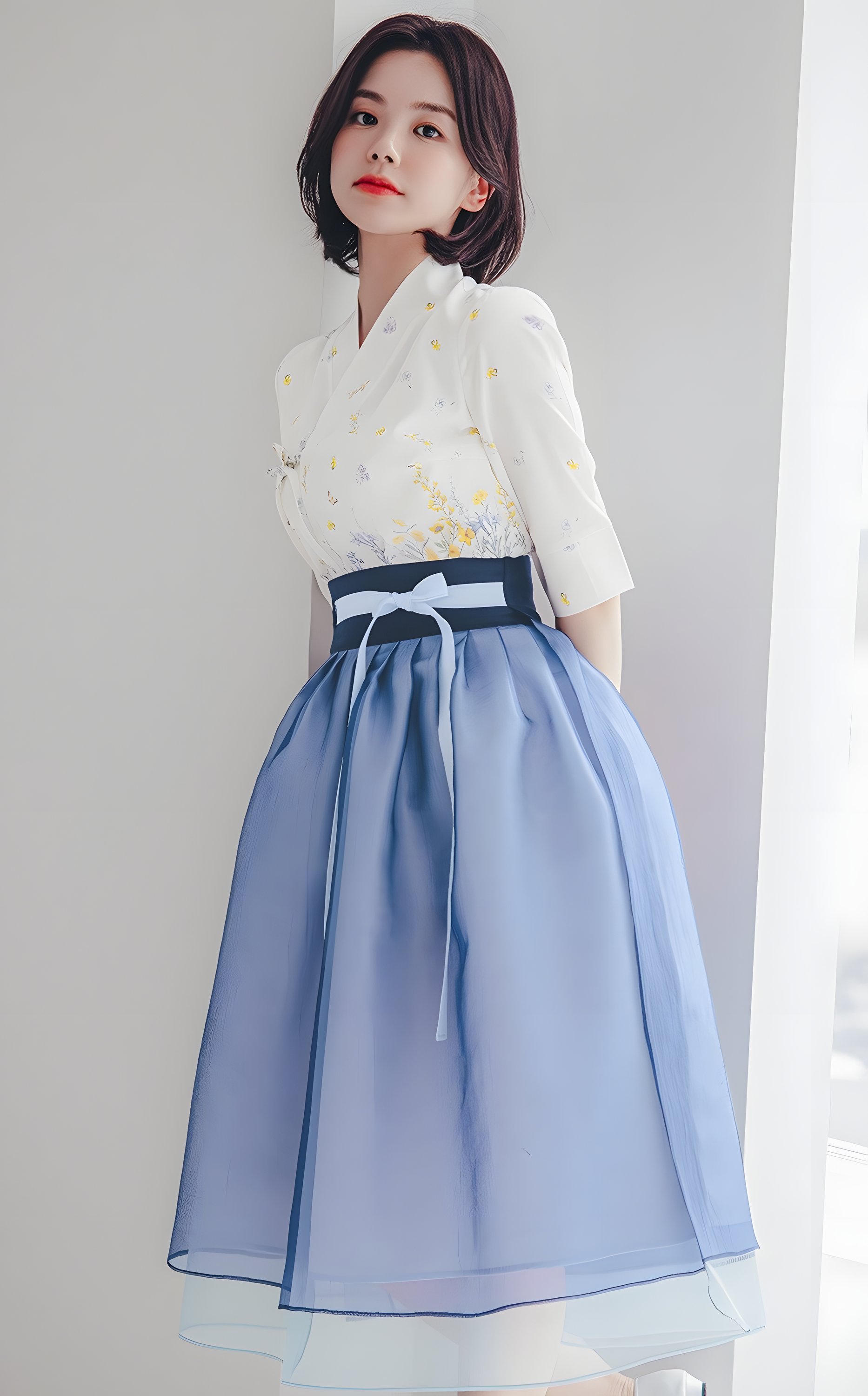 The Gureum Wrap Chima (Navy)