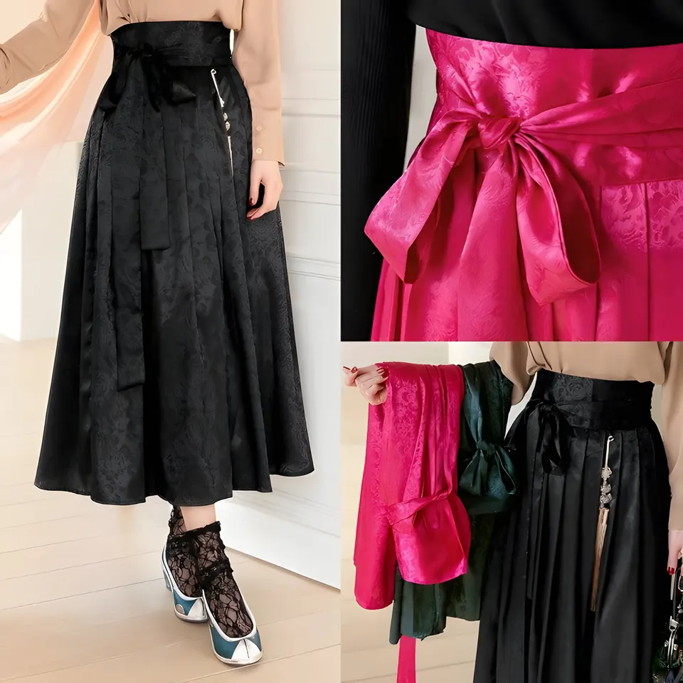 The Ipl Silk Floral Skirt, skirt from the collection, product photograph