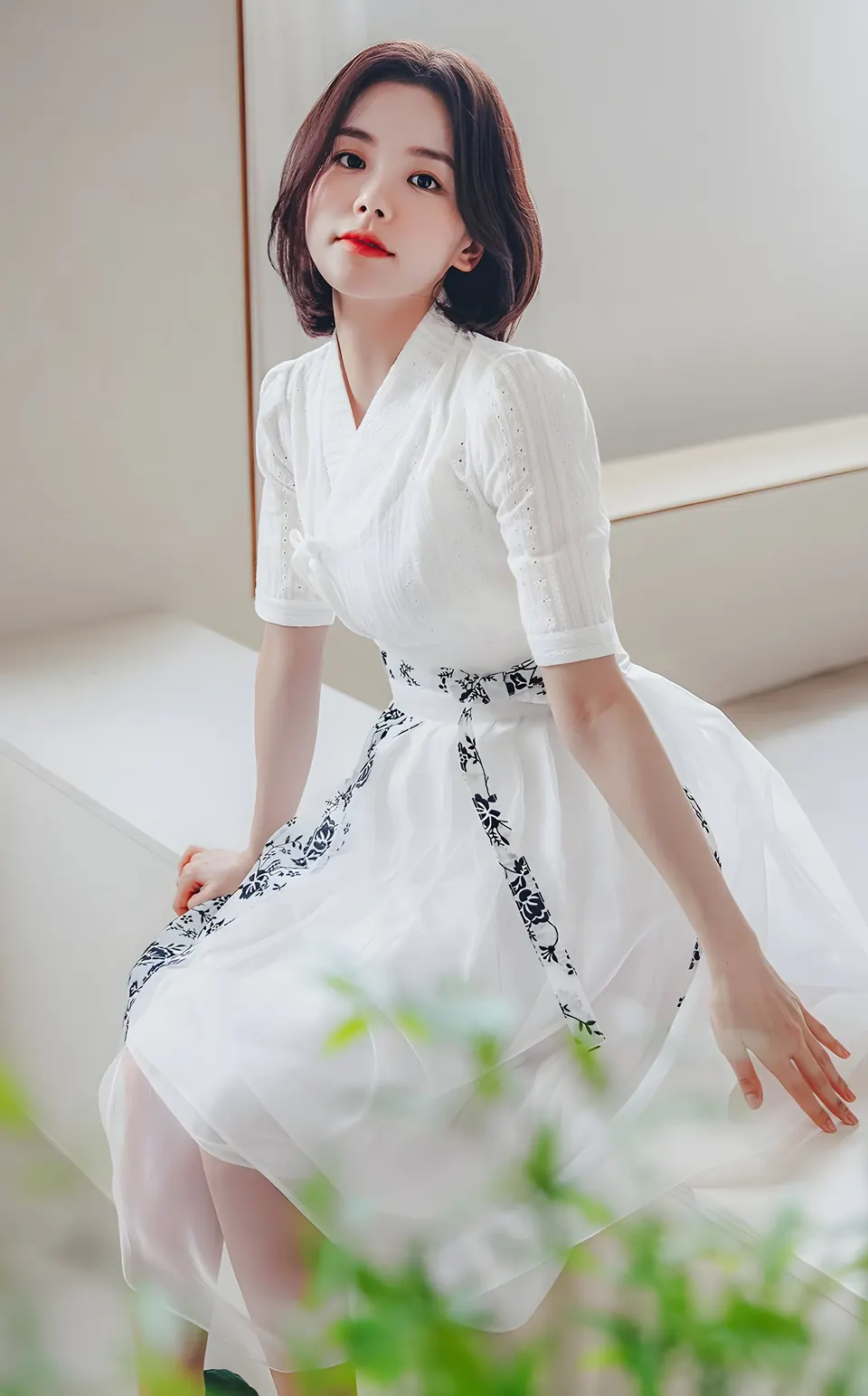The Sunsu Blouse, blouse from the collection, product photograph